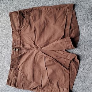 Dockers women's brown shorts size 14